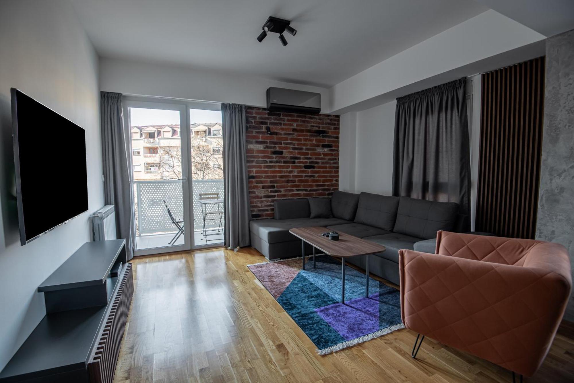 Luxury Apartment Adrianna 2 斯科普里 外观 照片