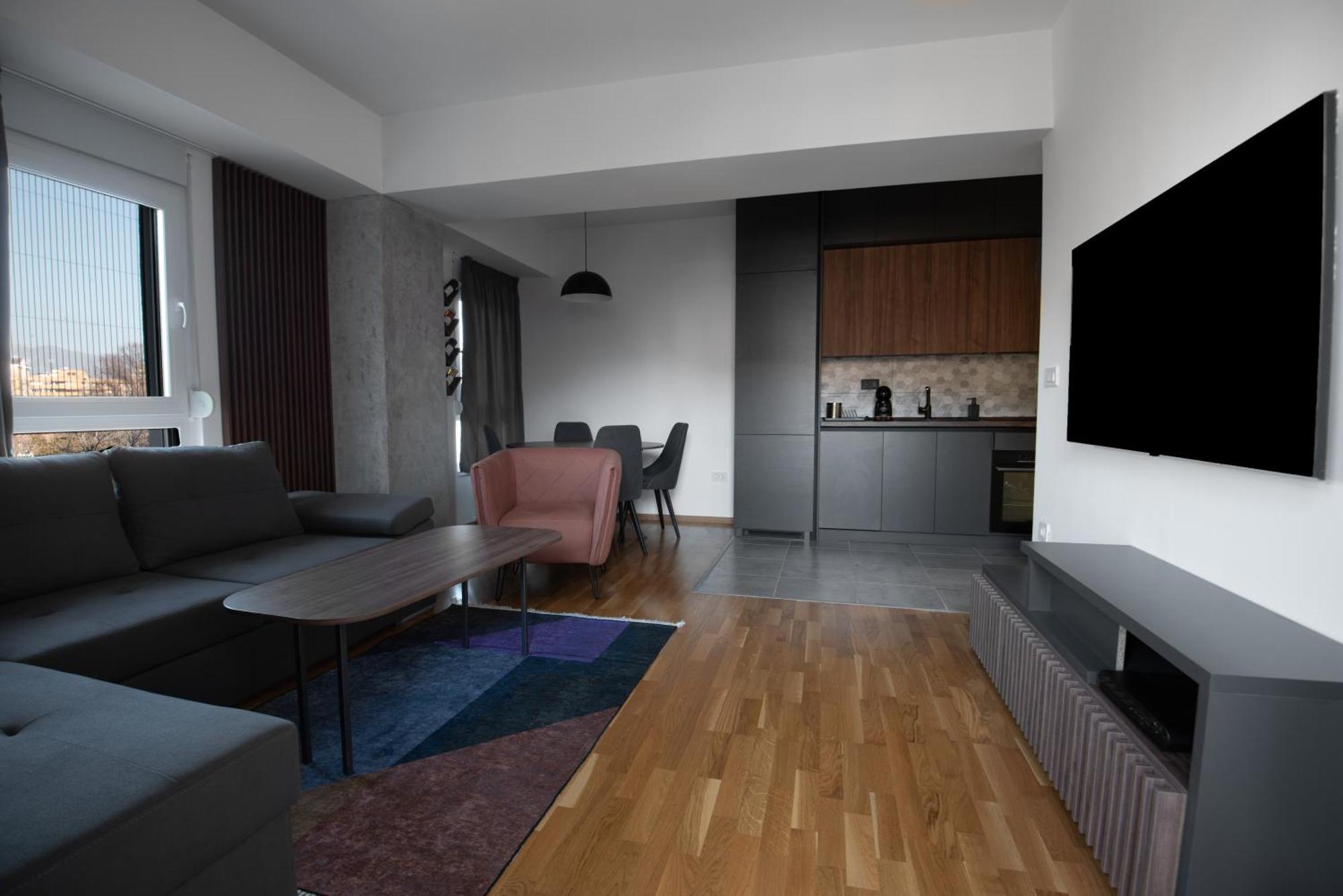 Luxury Apartment Adrianna 2 斯科普里 外观 照片